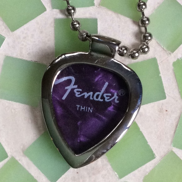 Jewelry | Guitar Pick Holder Necklace 
